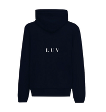 Load image into Gallery viewer, Navy Blue Luv Hoodie
