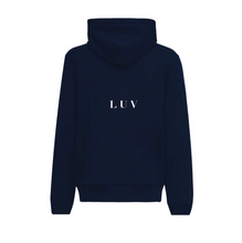 Load image into Gallery viewer, Navy Blue Luv Hoodie
