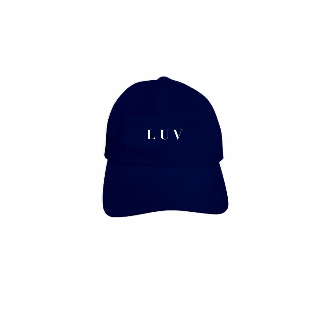 Navy Blue Luv Cap